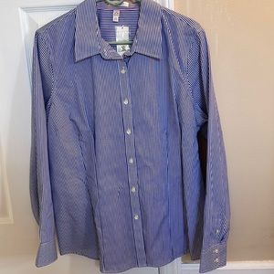 Van Heusen blue blouse